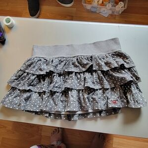 Vintage Hollister Polkadot Ruffle Skirt